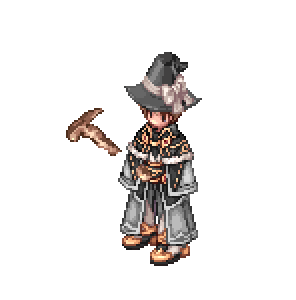 Arcane Master, drawn from the game's own sprites