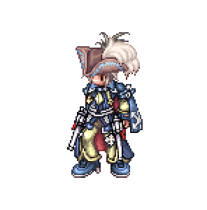 Judge, drawn from the game's own sprites