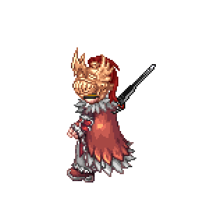 Kingslayer, drawn from the game's own sprites