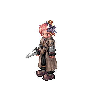 Orphan, drawn from the game's own sprites