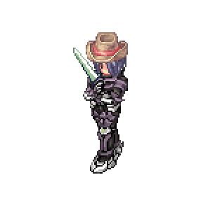 Scoundrel, drawn from the game's own sprites