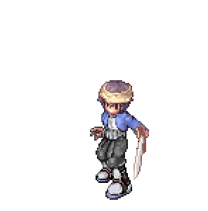 Unchained Thief, drawn from the game's own sprites