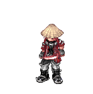 Vagabond, drawn from the game's own sprites
